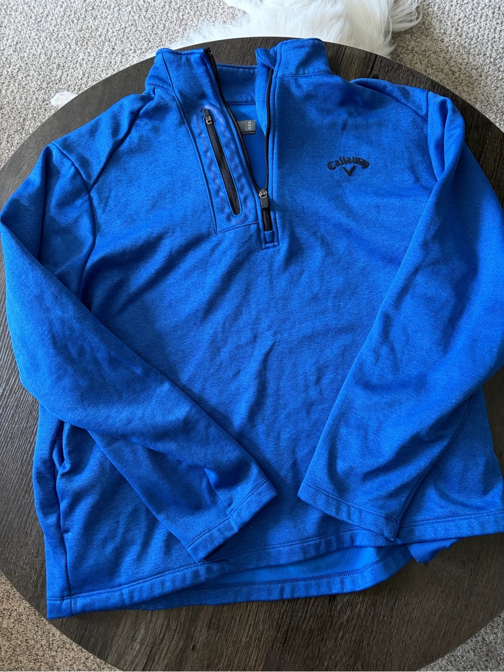 Callaway Blue Half-Zip Golf Pullover - Picture 1 of 1